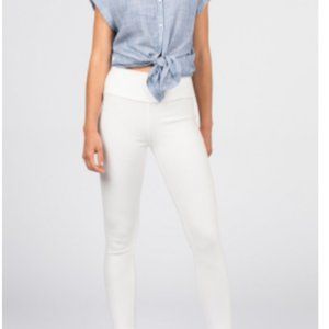 Jeggings knit white
